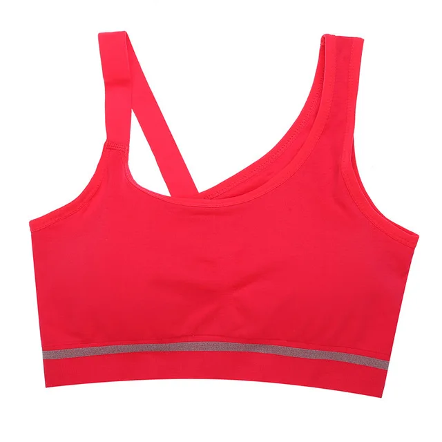 Red Модный бесшовный бюстгальтер для женщин Bralette Lady пуш-ап бюстгальтеры беспроводные женские нижнее белье черные/синие/красные однотонные бюстгальтеры femme - Цвет: Red