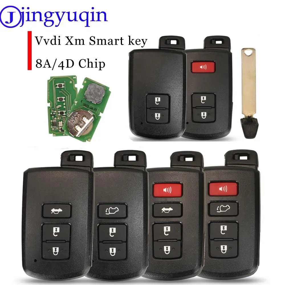 Умный ключ Jingyuqin VVDI XM универсальный пульт дистанционного управления + печатная