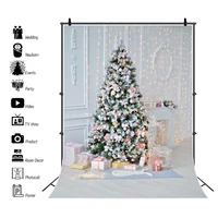 yeele christmastree fireplace gift light backdrop for background wall floor interior child portrait photo photography photophone