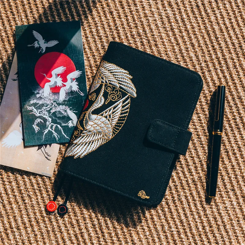 Lucky Fish And Bird Традиционный китайский цветочный дизайн А5 А6 журнал записная книжка