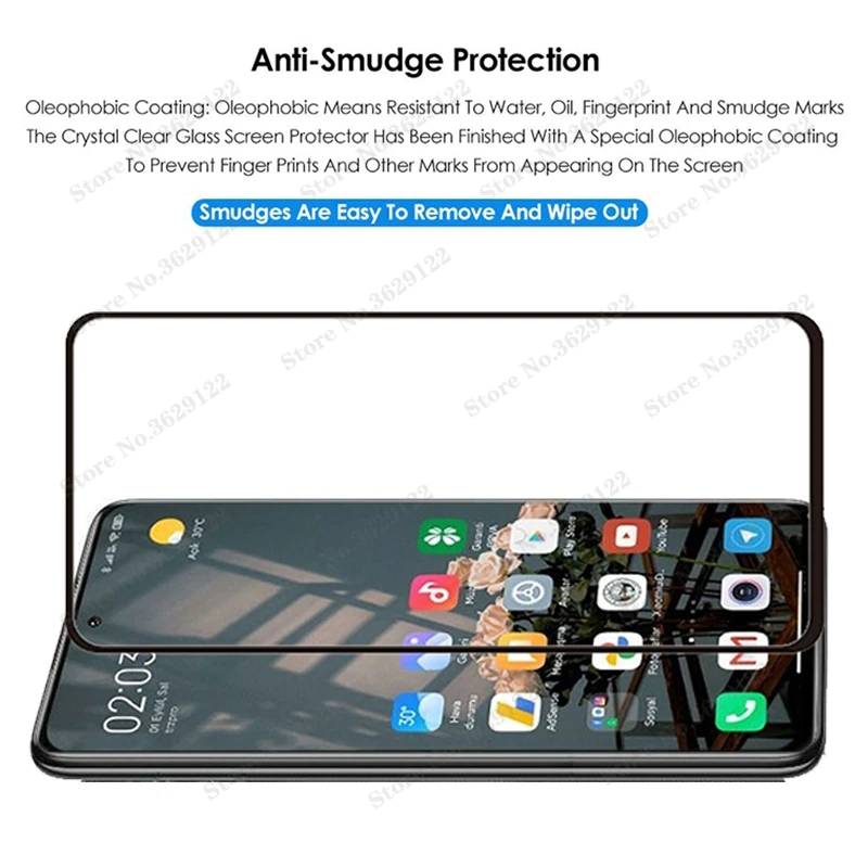 

Tempered Glass For Xiaomi Poco X3 Glass Screen Protector 9H Premium Tempered Glass For Xiaomi PocoPhone x3 Protective Film