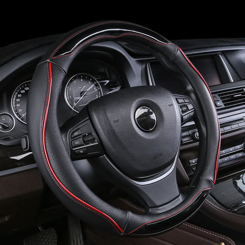 Универсальная кожаная фотосессия 38 см розовая синяя красная белая для Volkswagen New