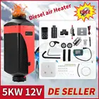 Автомобильный дизельный Обогреватель Renoster, 12 В, 5000 Вт, с ЖК-монитором, 5 кВт, с дистанционным управлением, для автодома, кемпинга, фургона