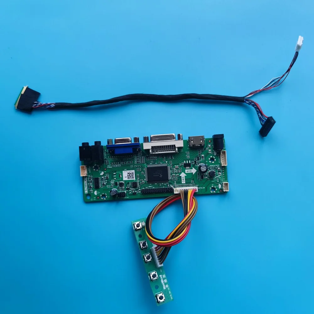 

Для HSD089IFW1-A00/A01/A02 панель платы драйвера DVI LVDS 8,9 "контроллер LCD светодиодный VGA 1024X600 карта монитора