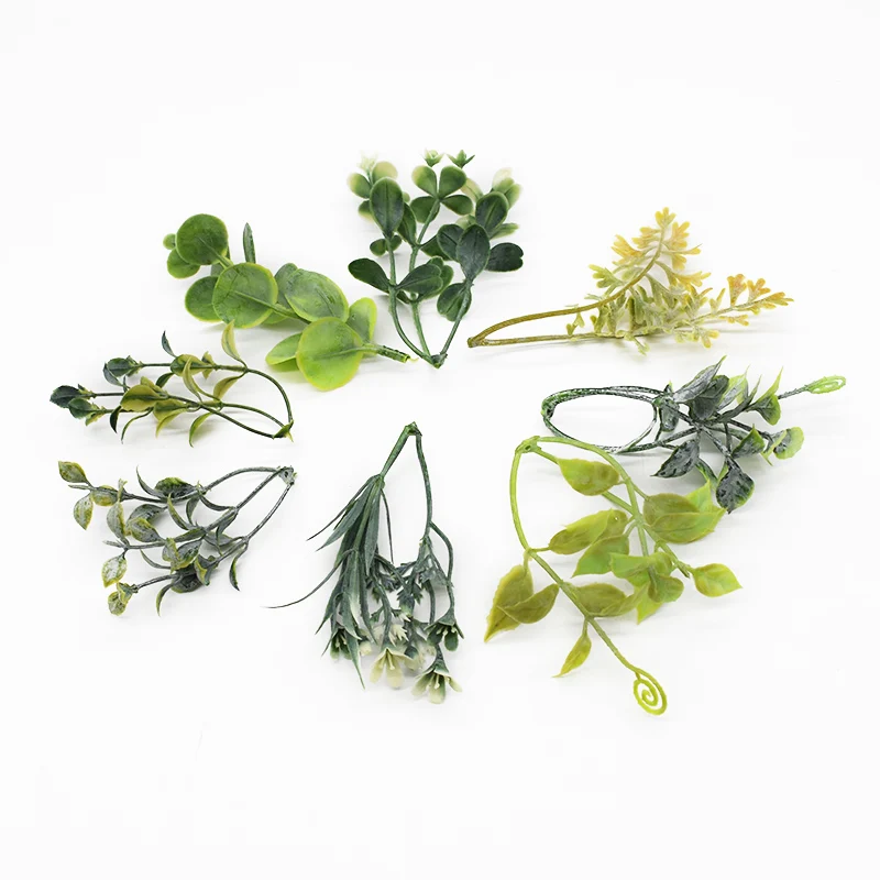 

20 pieces Artificial plant Wedding decoration Home decoration accessories Garlands Bridal accessories clearance Scrapbook Brooch