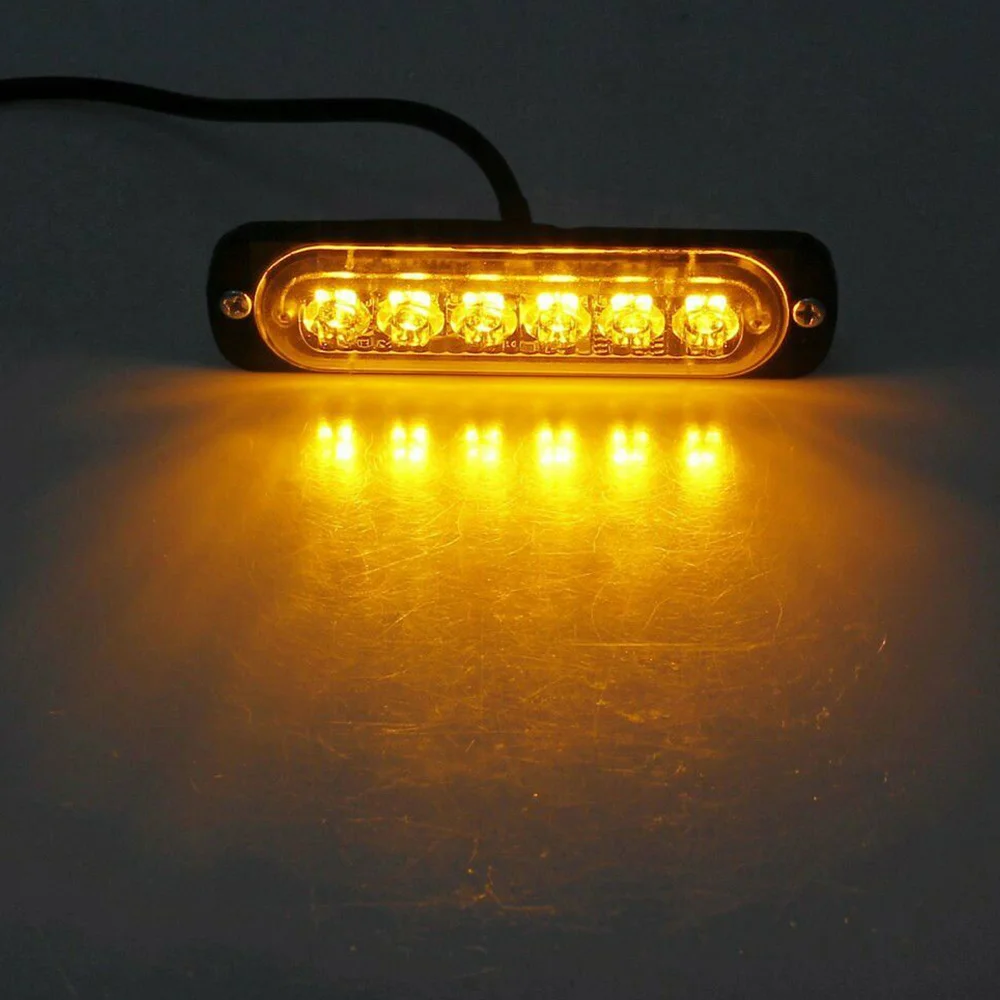 4 шт./5 шт. 6LED автомобиль Грузовик аварийный Маяк Светильник Универсальный