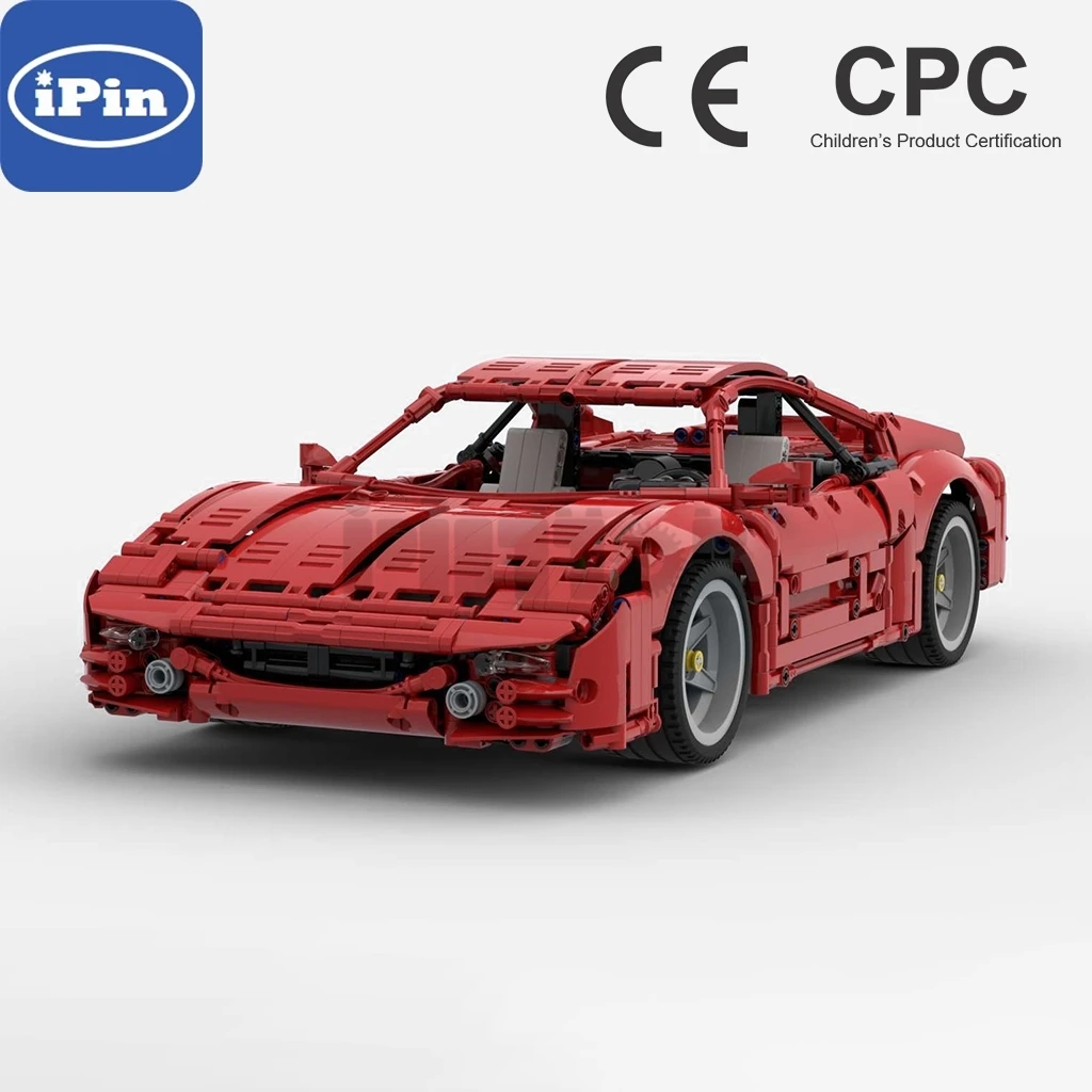 

Moc-84040 F355 Супер спортивный автомобиль мальчик подарок Сращивание технология строительных блоков Высокая сложность сращивания