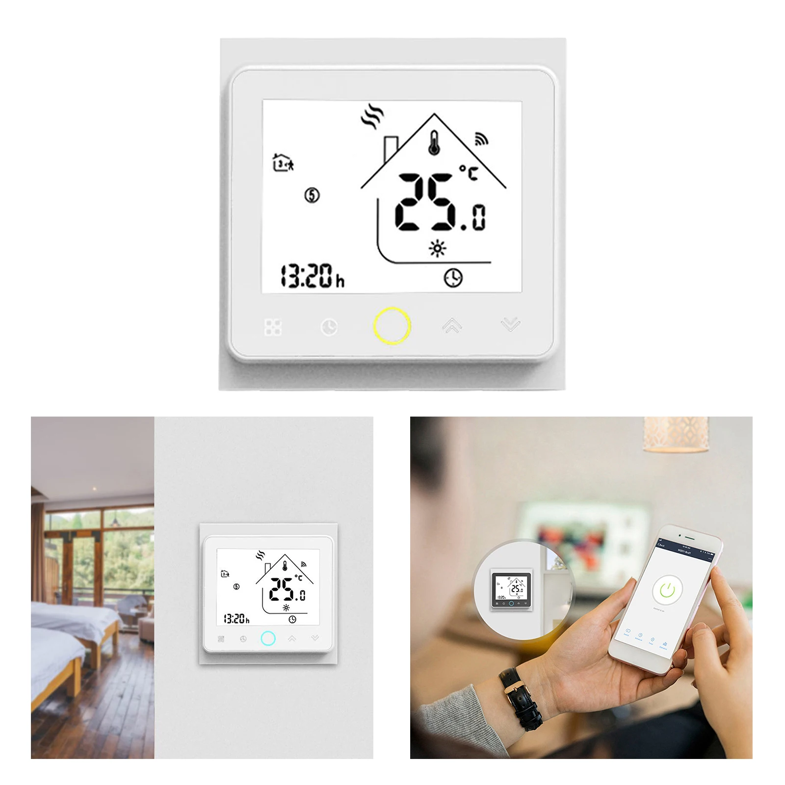 

WiFi Controlled Smart Thermostat Water Gas Heater Temperature Controller