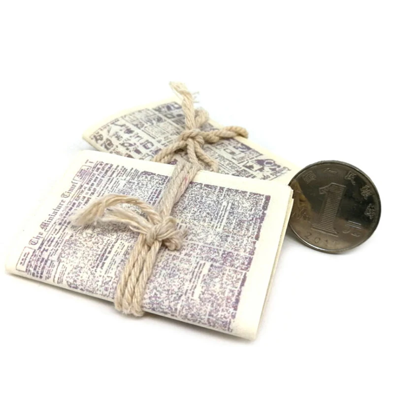 

Миниатюрная модель кукольного домика 2022 1:12, 1 комплект миниатюрных книг для газетного кукольного домика, игрушечные аксессуары для ролевых ...