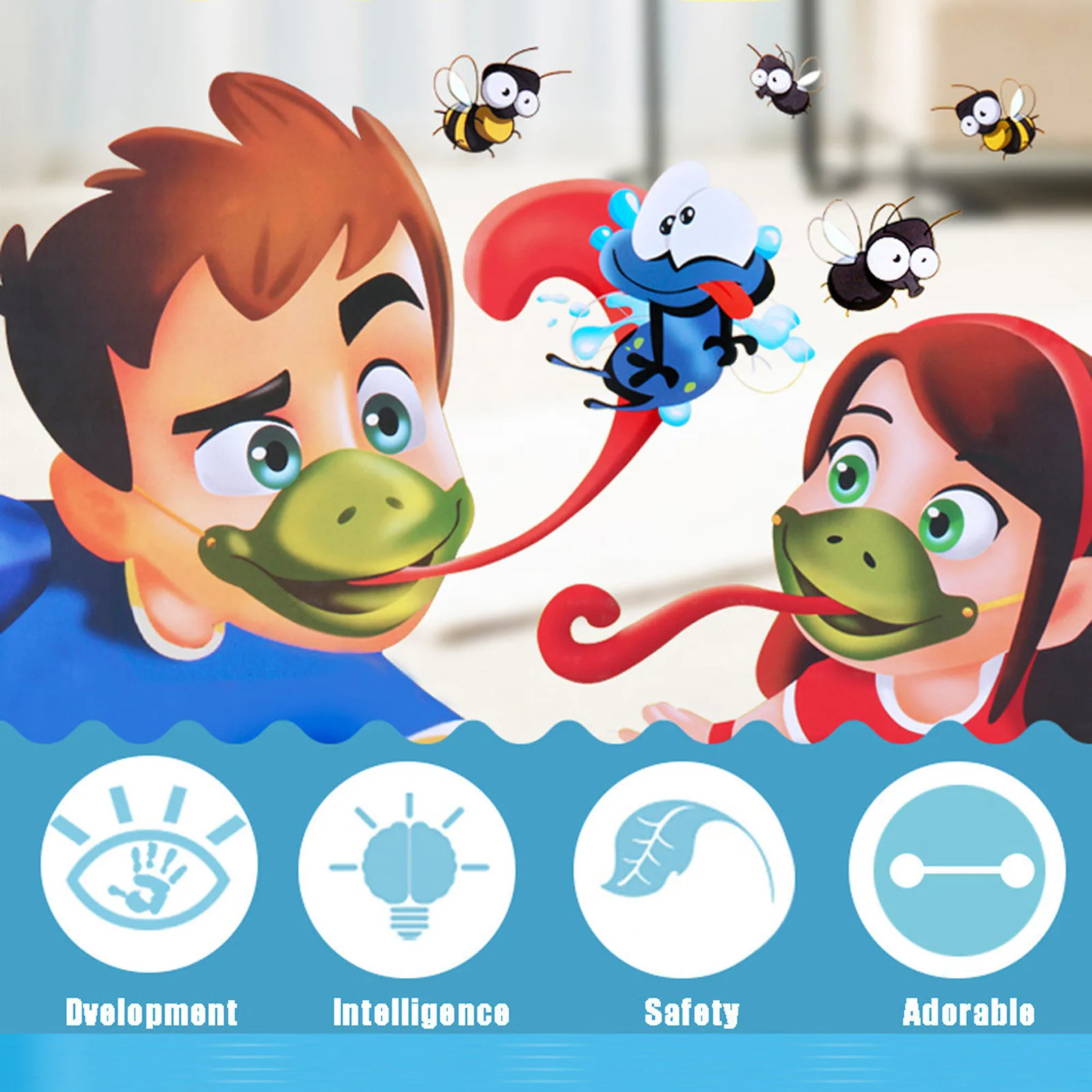 

Creative Funny Take Card-eat Pest Catch Bugs Game Desktop Games Board Games For Kids Family Toy Collection Funny Kids Gift