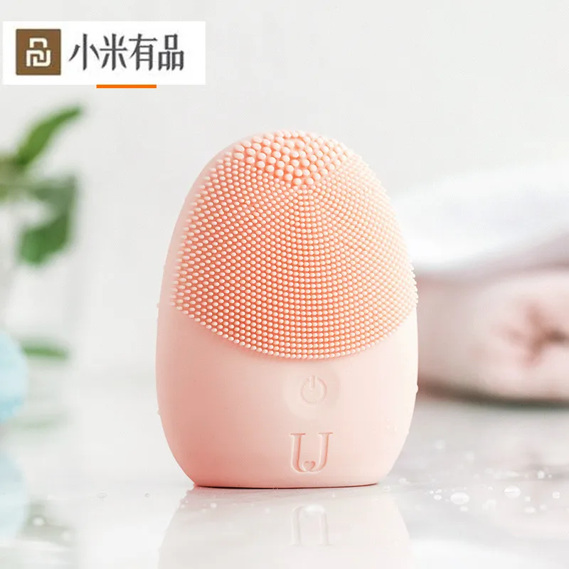 Ультразвуковая щетка Xiaomi для очищения лица электрическая мини Массажная