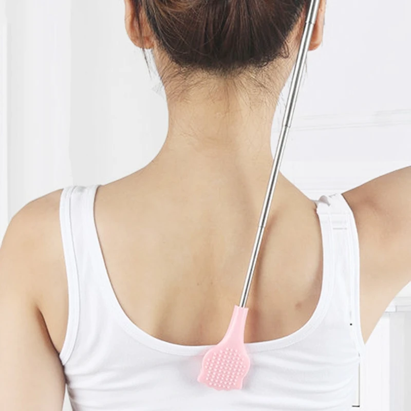 Телескопическая чесалка для спины телескопическая массажа зуда расслабляющий