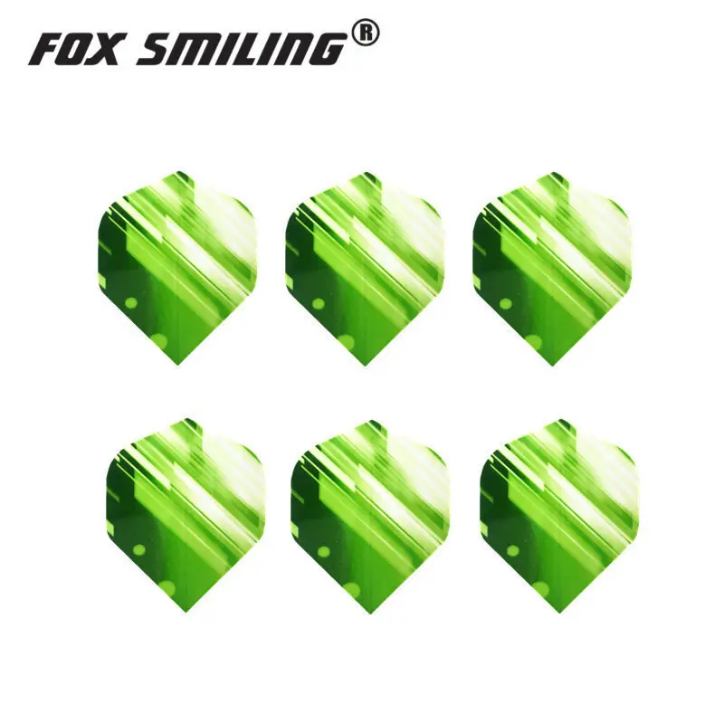 Fox Smiling 6 шт. 2BA 35 мм нейлон Дротика валы с 6 шт. Дротика s полеты красочные аксессуары для игры в Дартс
