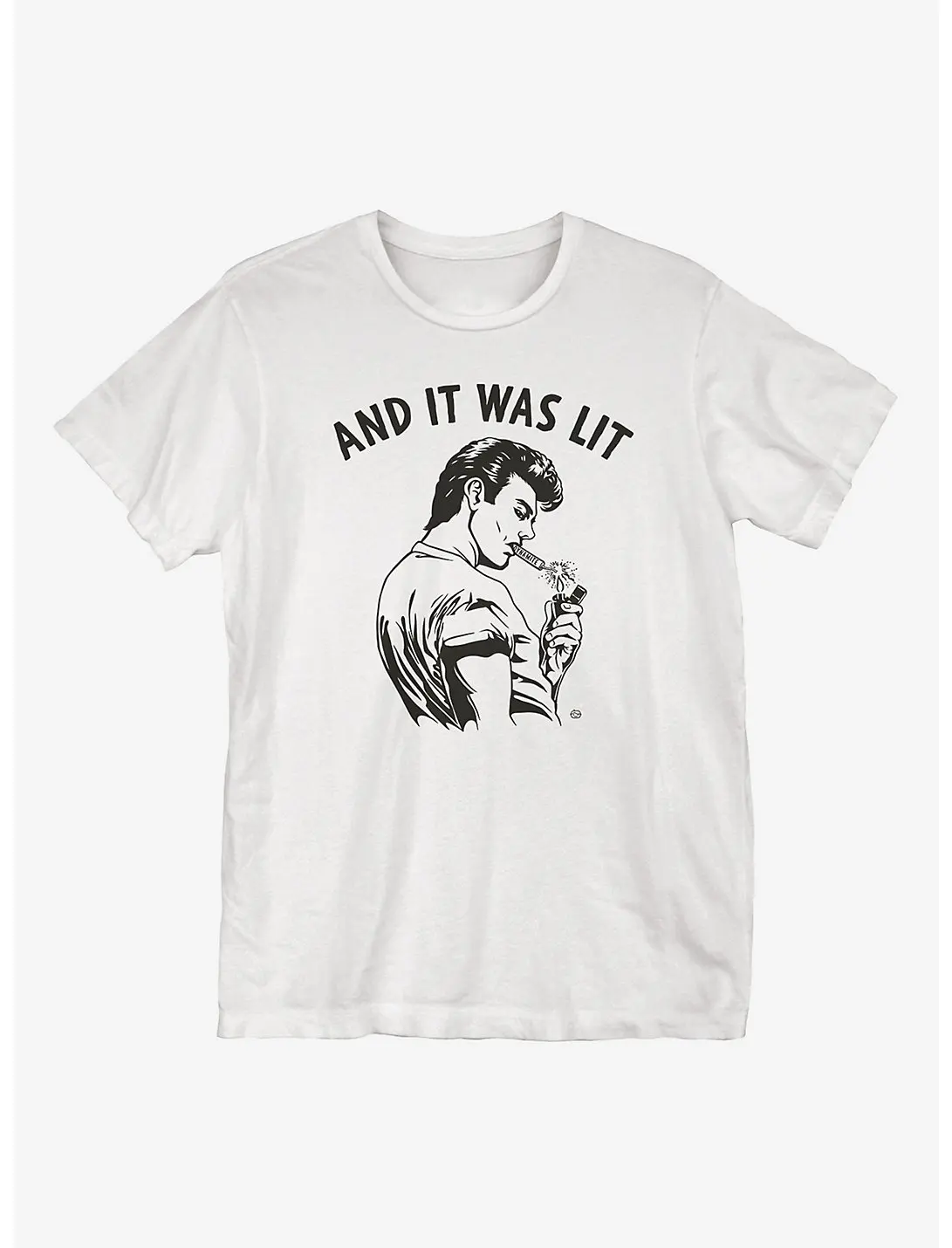 

And It Was Lit Men Women t shirt