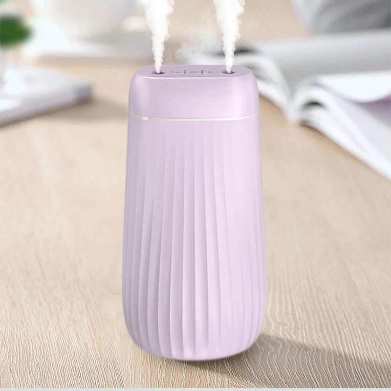 

Humidifier double spray home mute bedroom small large capacity wireless charging desk dormitory heavy fog