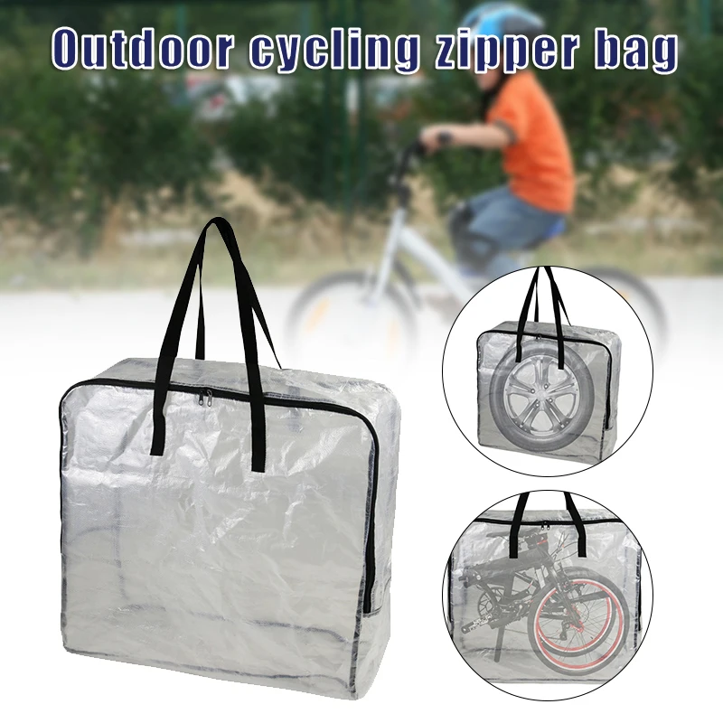 

Portable Transparent Storage Bag Large Capacity Waterproof Luggage Bag for Outdoor Camping Traveling NEWEST Home Storage