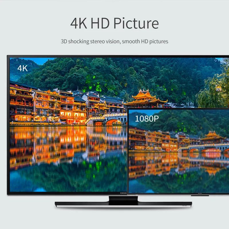 HDMI-совместимая Беспроводная ТВ-флешка Miracast Airplay DLNA 4K Wifi-приемник брелок
