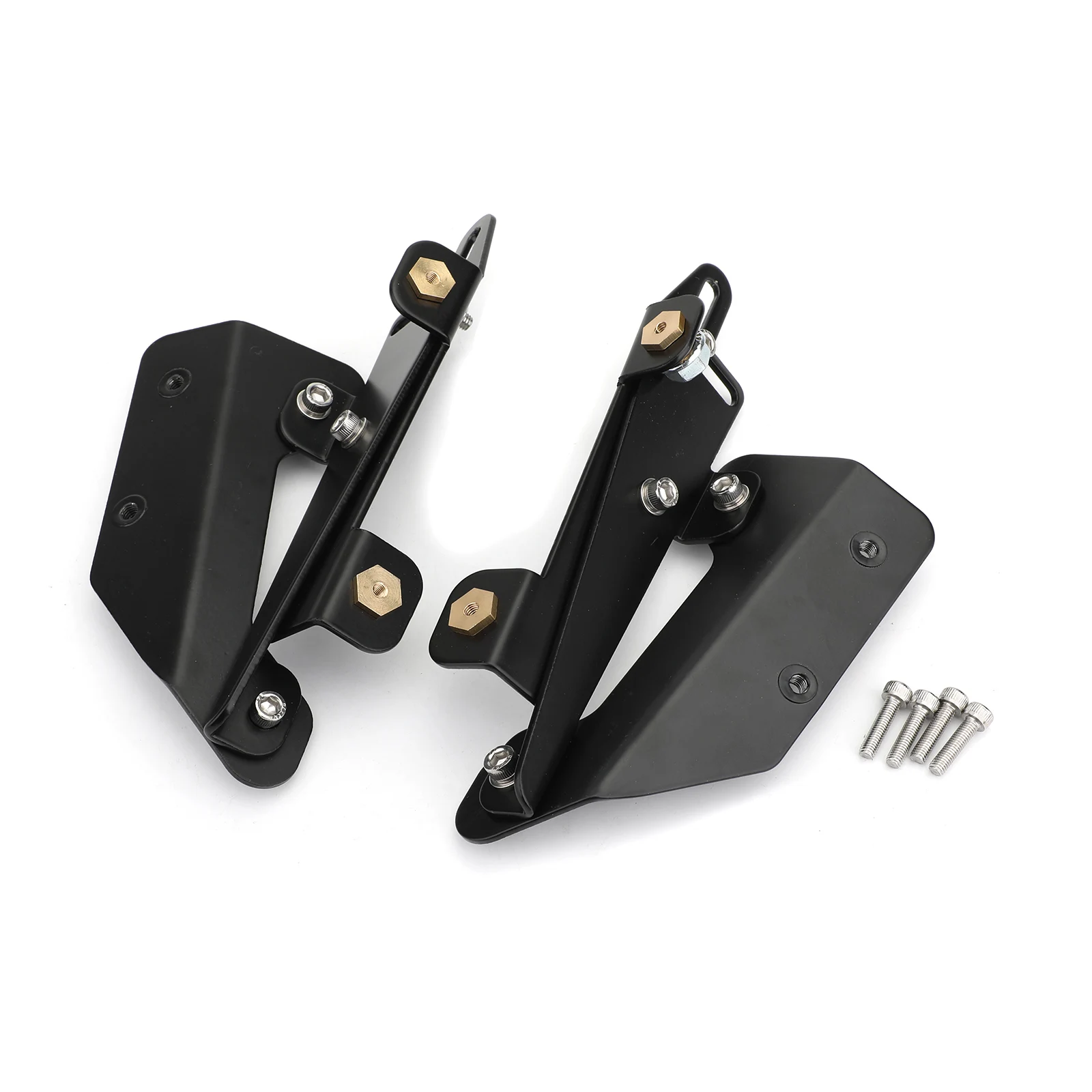 

Areyourshop for Yamaha NMAX155 NMAX 155 2016 2017 2018 2019 Modified Motorcycle Windshield Bracket Set NMAX windscreen