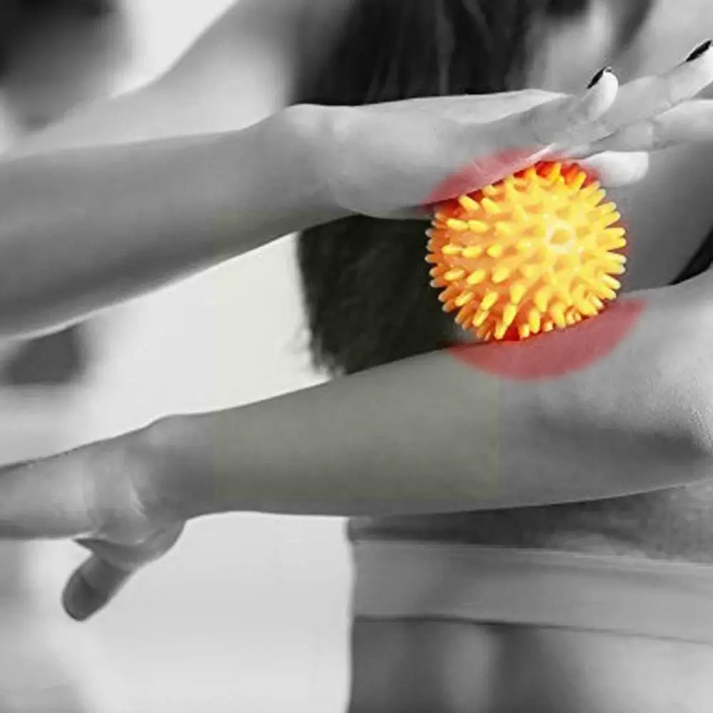 

Pvc Yoga Massage Yoga Ball Plantar Hedgehog Ball Trigger Muscle In Ball Point Pain Fitness He Exercise Relaxation Feet And B2k3