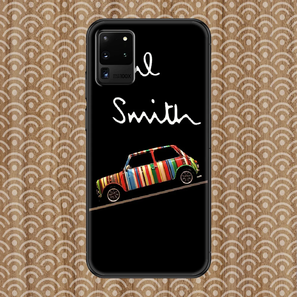 

Paul Fashion Brand Smith Italy Phone case For Samsung Galaxy Note 4 8 9 10 20 S8 S9 S10 S10E S20 Plus UITRA Ultra black luxury