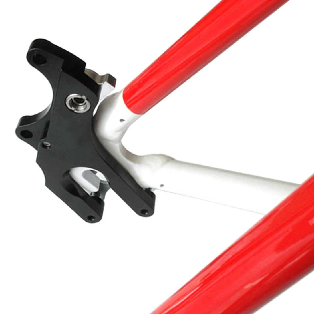 

No Disc Brake Fixed Seat Road Bike Bicycle Disc Brake Adapter Converter Aluminum Alloy
