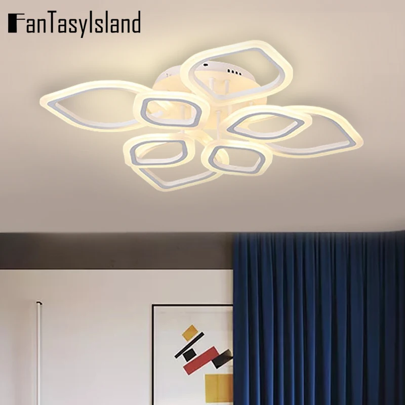 

White Special Decorative Led CEiling Lamps For Room Living Room indoor lighting Smart Lamp with Remote APP Led Lamp