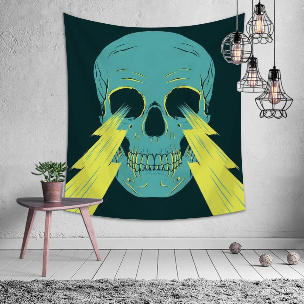 

Новинка 2021 Гобелен Мандала настенный подвесной абстрактный астронавт череп художественный стиль печать гобелен настенный Декор для гости...