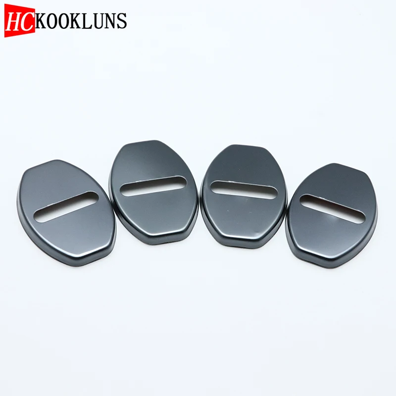 4 шт. защитный чехол из нержавеющей стали с замком для двери Audi A6 S6 2013 2014 2015 2016 2017 2018