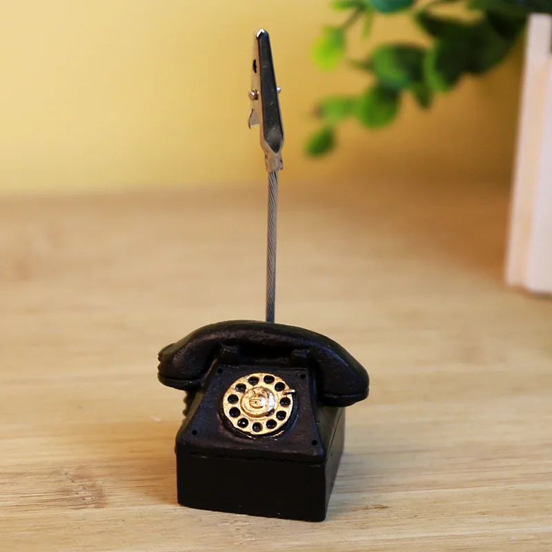 Мультяшный Милый Железный зажим для фотографий из смолы креативный корпус