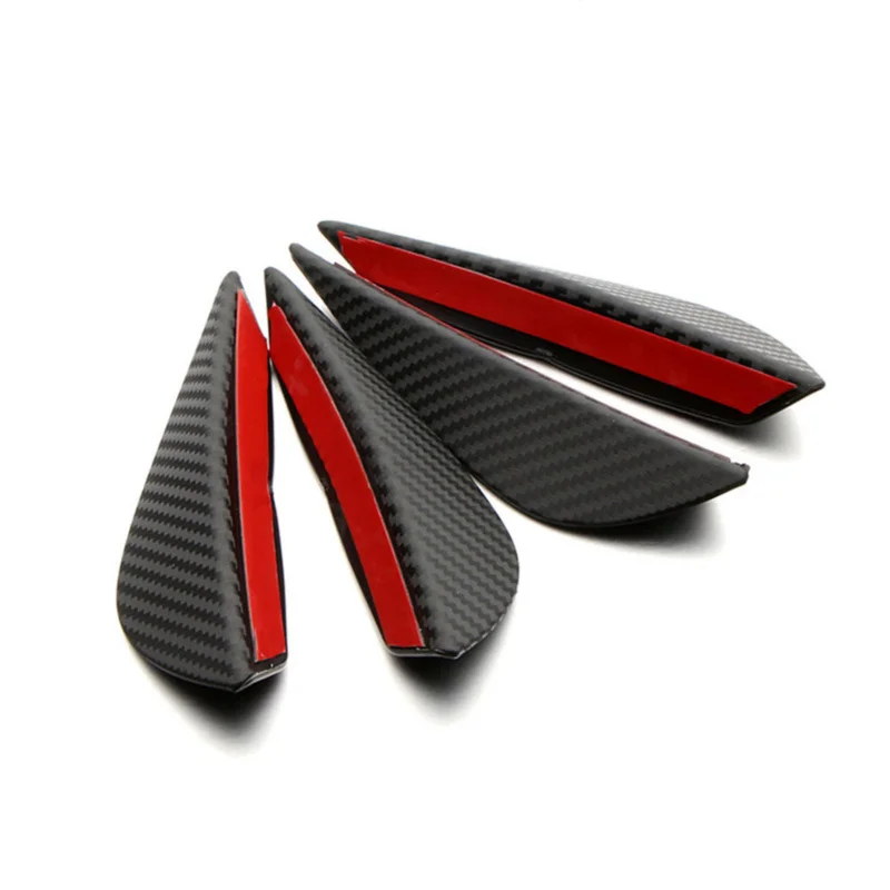 

Car Wind Blade Spoiler Canards Exterior Body Front Bumper Anti Collision Paste