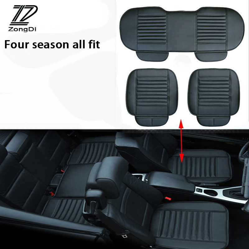 ZD 2018 новые чехлы для сидений из искусственной кожи VW Passat B5 B6 Polo Golf 4 5 6 7 Chevrolet Cruze Lada