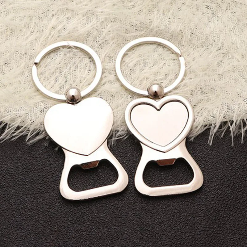 Открывалка для пивных бутылок портативная креативная круглая цепочка ключей