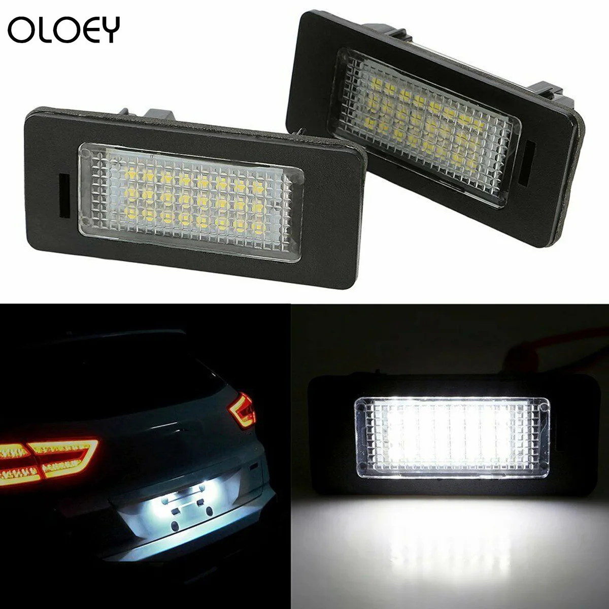Светодиодный светильник для номерного знака BMW E82 E88 E91 E90 E92 E93 M3 E39 E60 E61 E70 E71 E72 X6 2