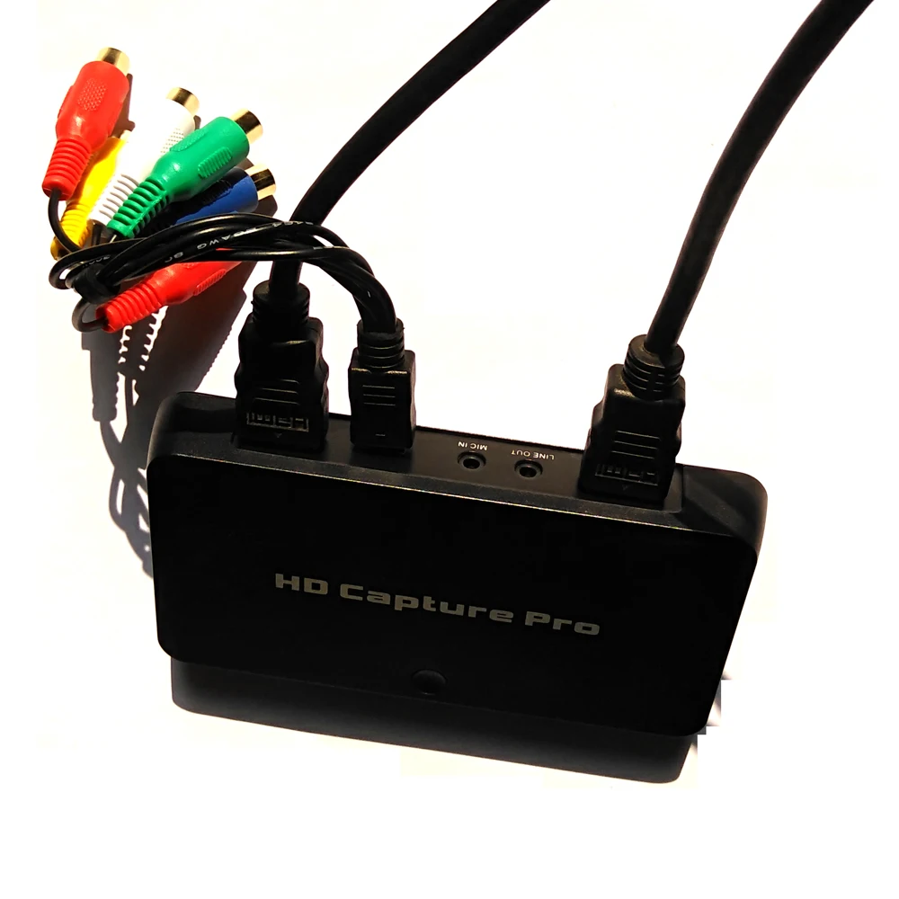 Карта видеозахвата HD через HDMI/YPbPr. Поддержка воспроизведения 4K ввода в реальном
