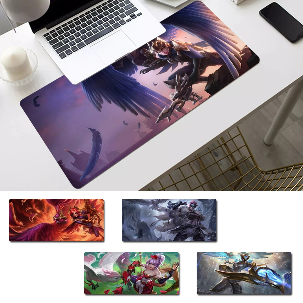 

Desk Mat League of Legends Quinn Mouse Pad Gamer Keyboard Maus Pad Desk Mouse Mat Game Accessories For Overwatch