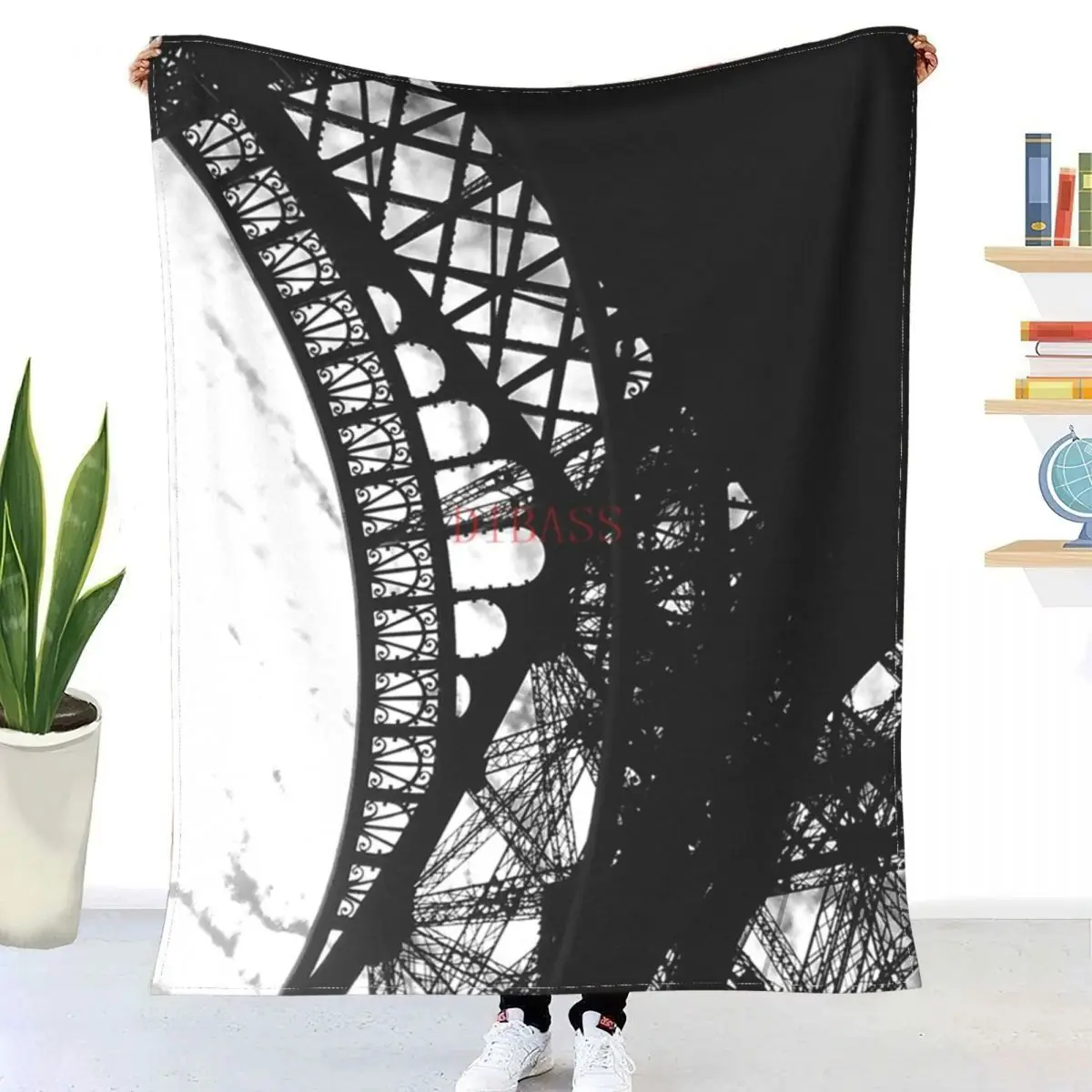 

Eiffel 3D Printed Flannel Throw Blanket Bedspread Sofa blankets