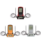 Цифровой двойной зонд-термометр для барбекю, беспроводной кухонный измерительный прибор для духовки, пищи, гриля, курильщика, мяса