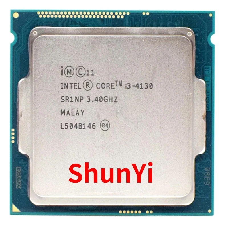 

ПК компьютер Intel Core Процессор I3 4130 3,4 ГГц I3-4130 процессор LGA 1150 22 нм двухъядерный 54 Вт 100% рабочий процессор для настольного компьютера