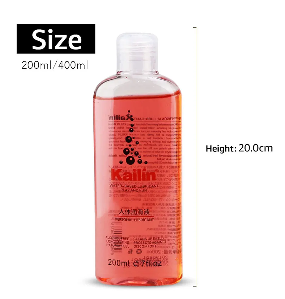 200 мл смазка для фруктового аромата секса Анальная Смазка гель вагины масло на