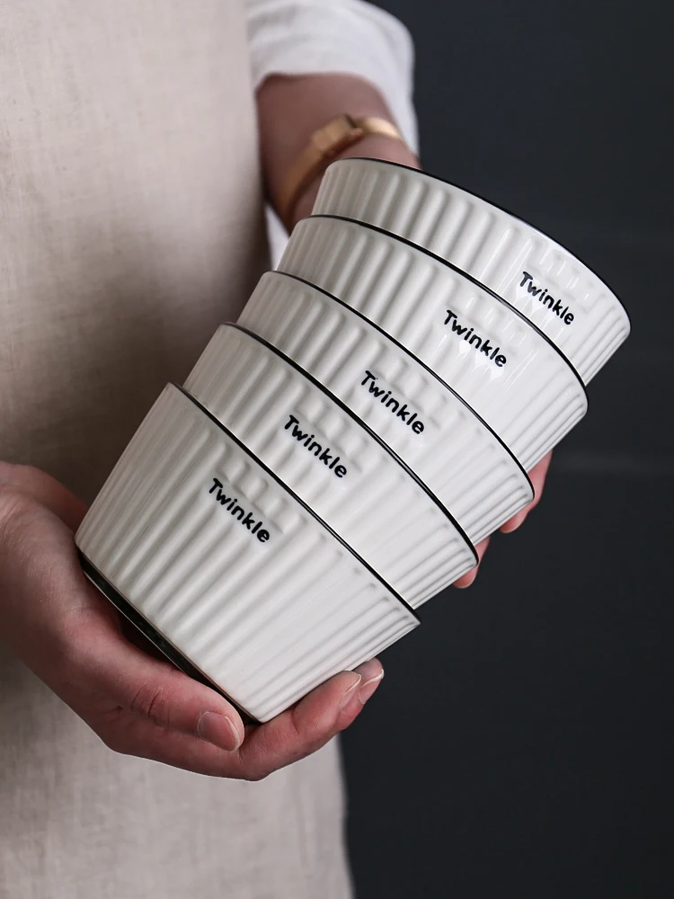 Керамическая посуда в скандинавском стиле креативная Личная Бытовая миска для