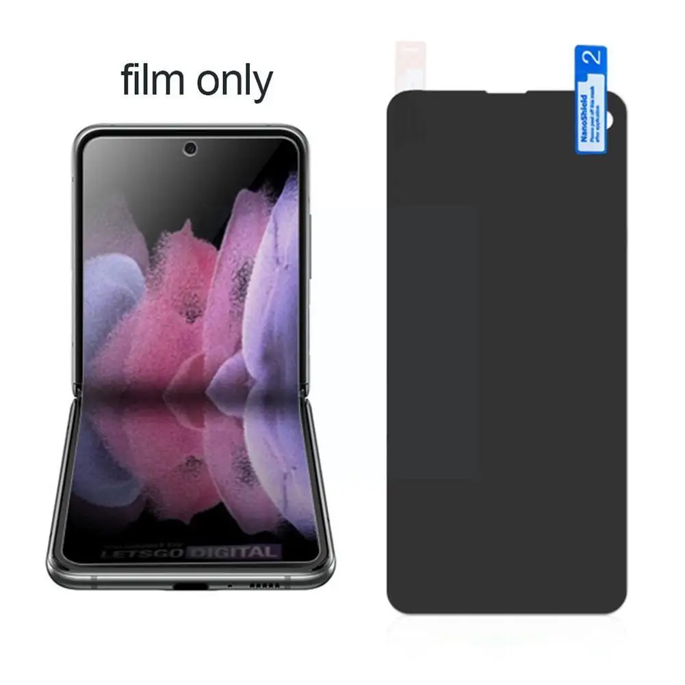 

For Z Flip 3 5g Anti-peeping Full Cover Protector Privacy Protector Screen Hydrogel Film Film O0d7