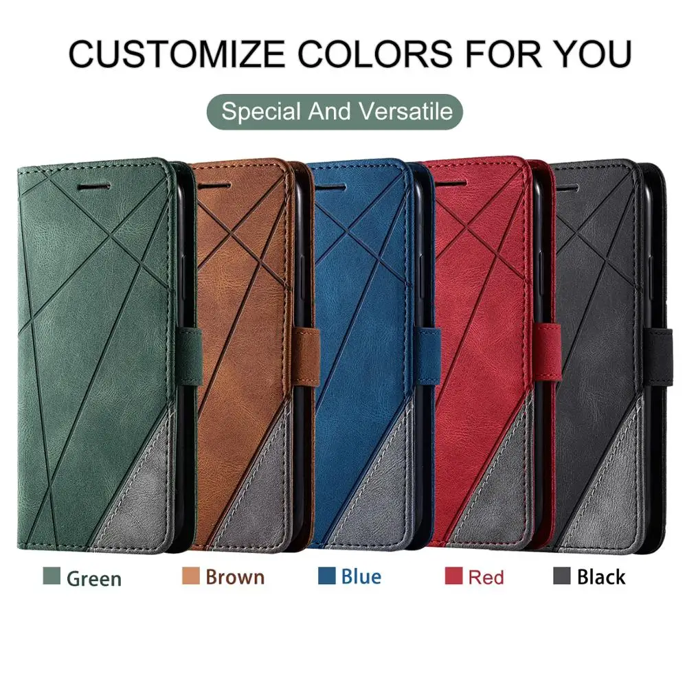 

For Samsung Galaxy J3 J5 J6 J7 J8 Note8 Note9 Note10 Note20 Lite Plus Pro Case Leather Flip Wallet Stand Cover Mobile Phone Bag