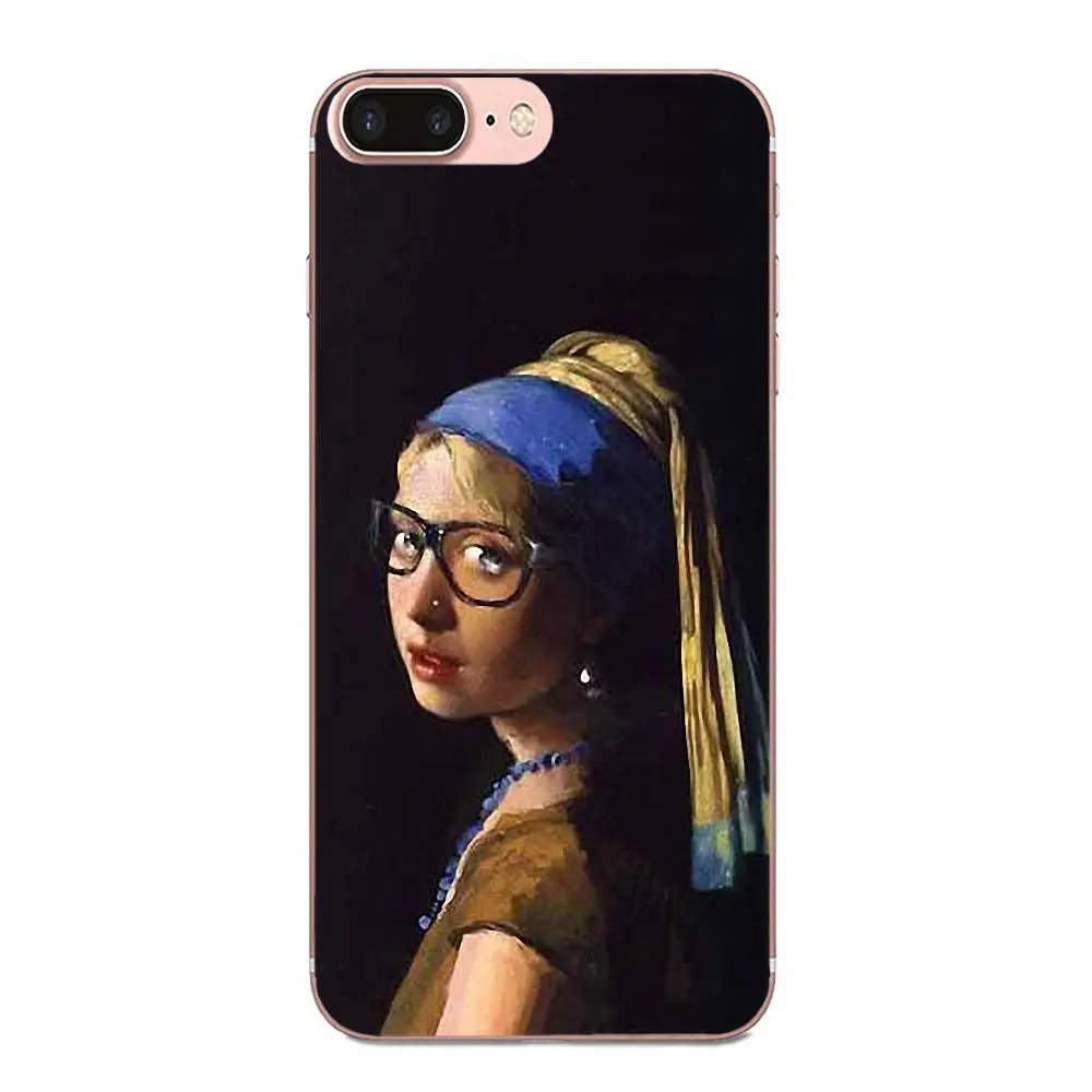 Девушка с жемчужной серьгой Vermeer для samsung Galaxy Note 5 8 9 S3 S4 S5 S6 S7 S8 S9 S10 5G mini Edge Plus Lite TPU