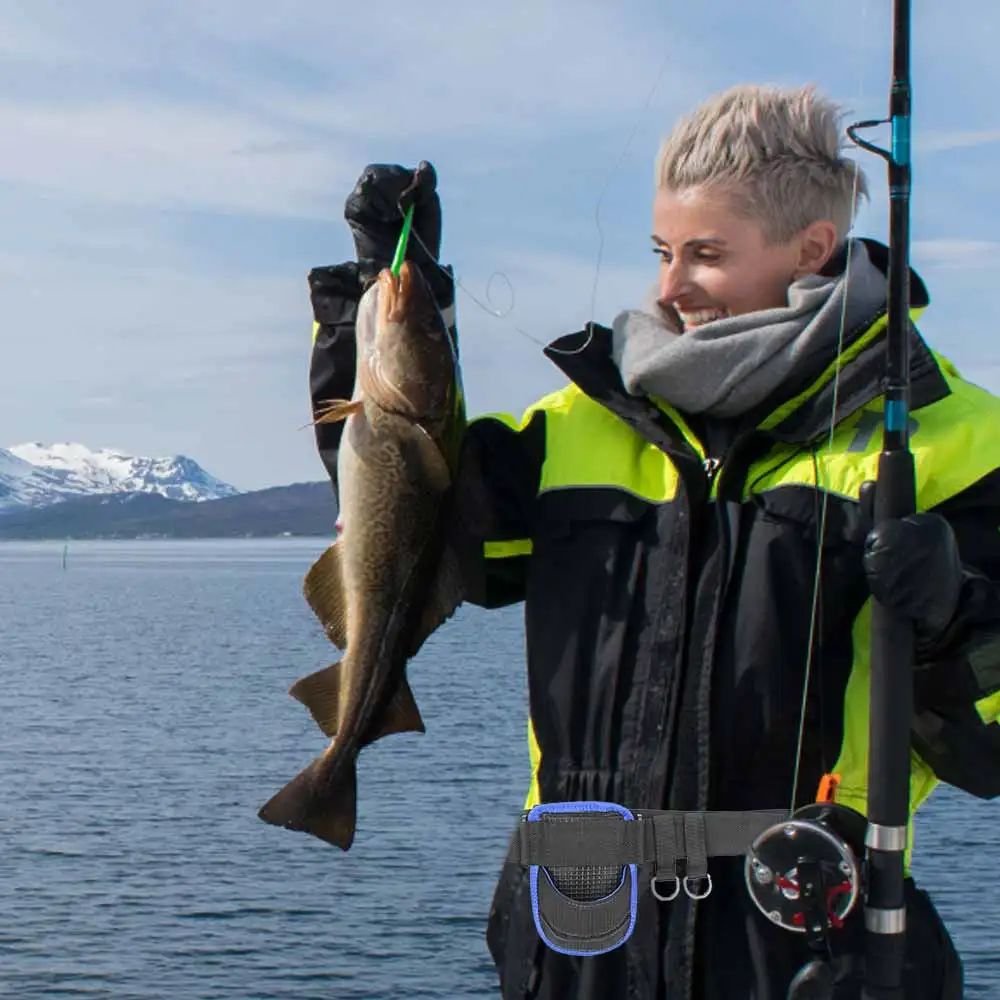 

Fishing Belly Top Adjustable Fishing Belt Fishing Rod Holder Adjustable Support Waist Rod Holder Belt Fishing Tools Accessories