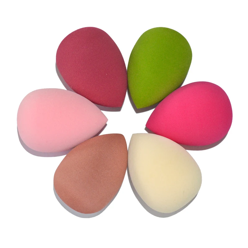 2 шт. губки для макияжа пышные и увеличенные в воде одно двойное использование