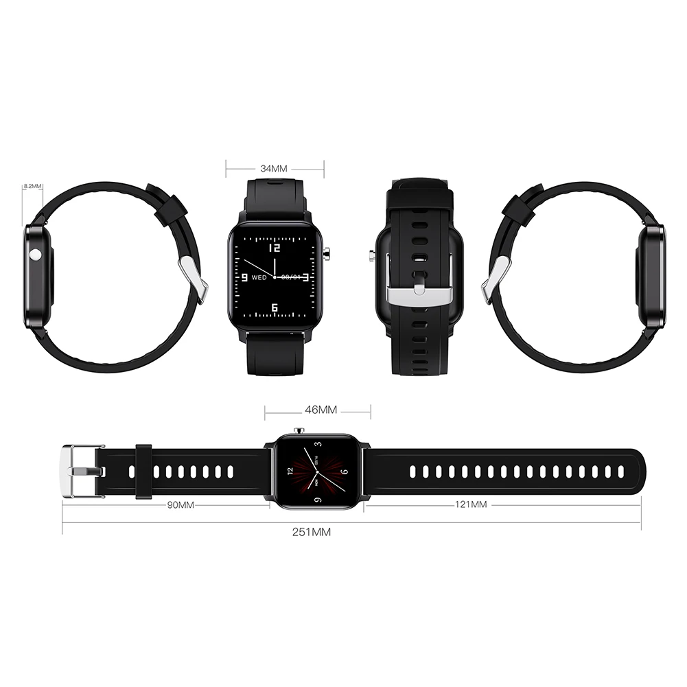 

2020 NEW Smart Bracelet Fitness Locus Wristband with Pedometer Heart Rate Slumber Monitor Calories Stopwatch Waterproof DU55