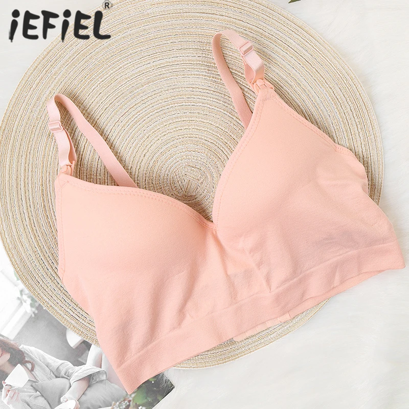 

Бюстгальтер для беременных, бесшовный, для кормления грудью, бюстгальтер для кормящих