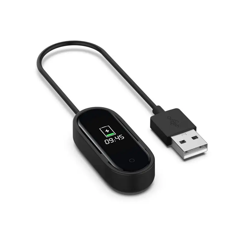 USB-зарядные устройства для Xiaomi Mi Band 4 шнур зарядного смарт-браслета зарядный