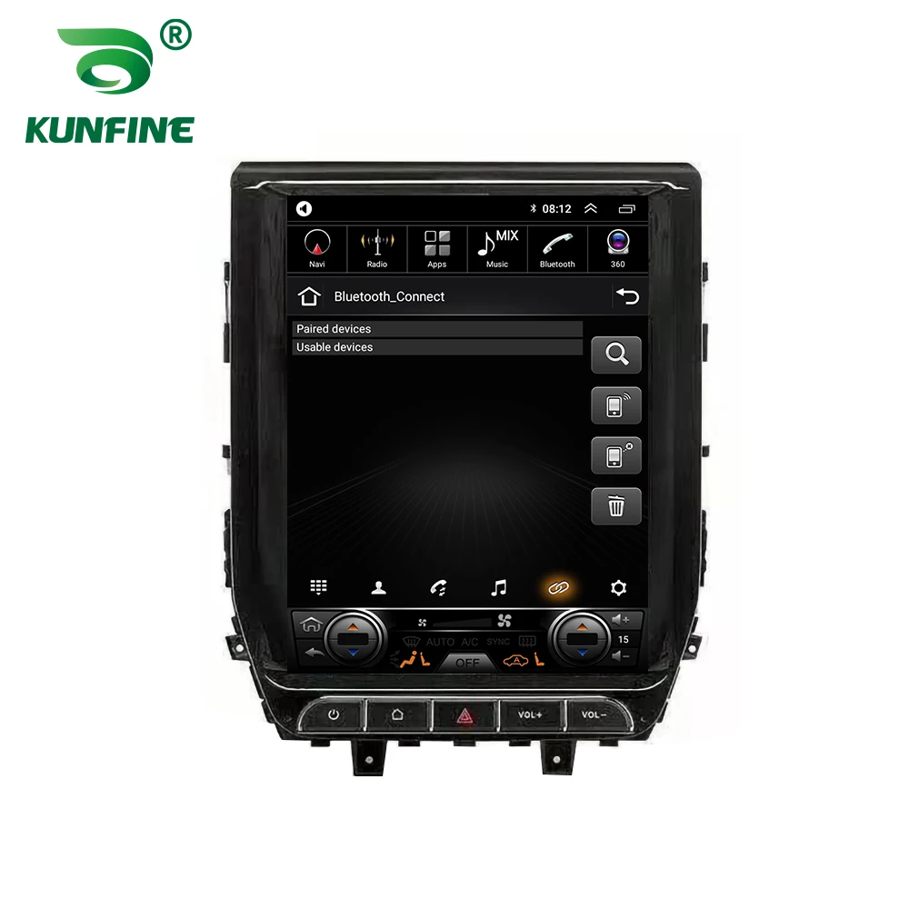 Экран Tesla Android 10 0 4 Гб RAM 64GM ROM Восьмиядерный автомобильный DVD GPS плеер Deckless Car Stereo для
