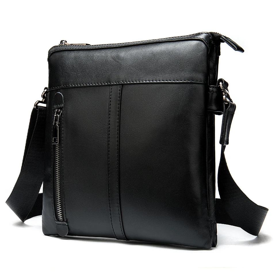 Men Bag Shoulder Genuine Leather Bags For Men Business Cowhide Crossbody Bag Large Capacity Small Messenger Bags High Quality